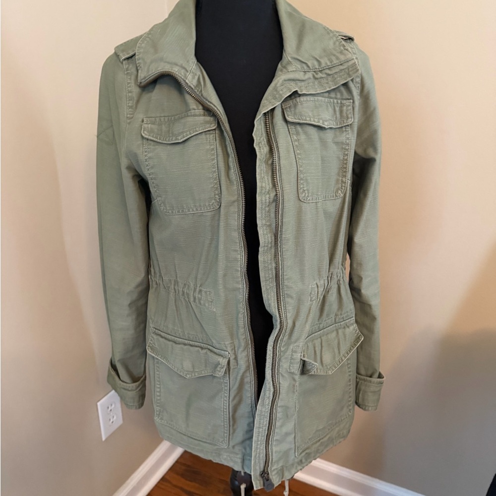 H&M Sage Green Women's Utility Jacket